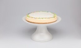 Cheesecake s bielou čokoládou